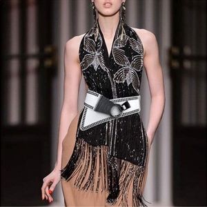 Vintage Colour Pop Stretchy Waist Belt - L / XL main image 1